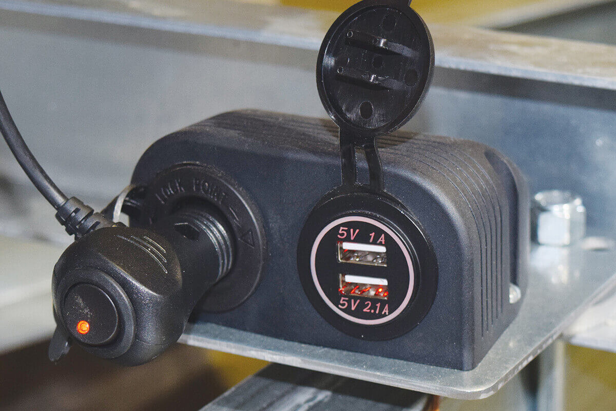 Electrical Charging Station for trailer